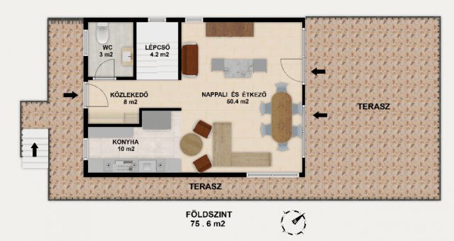 Eladó családi ház, Dunaharasztin, Vásárhelyi Pál közben