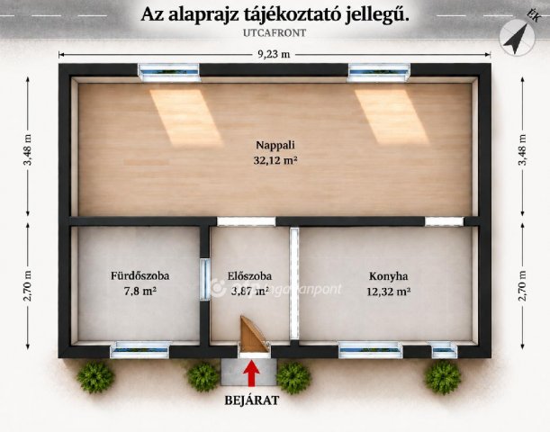 Eladó családi ház, Nagyszentjánoson 26.9 M Ft, 2 szobás