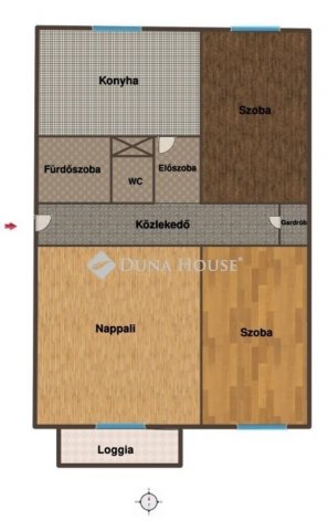 Eladó panellakás, Szombathelyen 56.5 M Ft, 2+1 szobás
