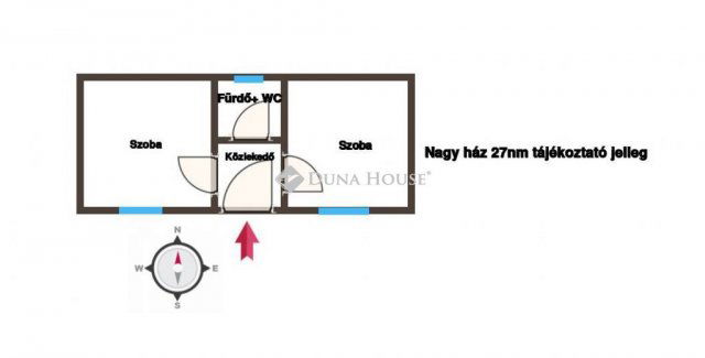 Eladó telek, Kókán, Alsószőlősor utcában 17 M Ft