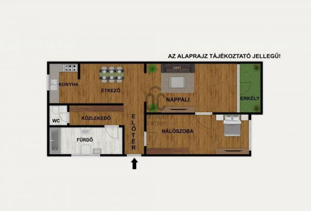 Eladó téglalakás, Budapesten, II. kerületben 99.8 M Ft, 2 szobás