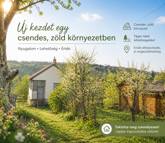 Eladó nyaraló, Zalaegerszegen 8.5 M Ft, 1 szobás