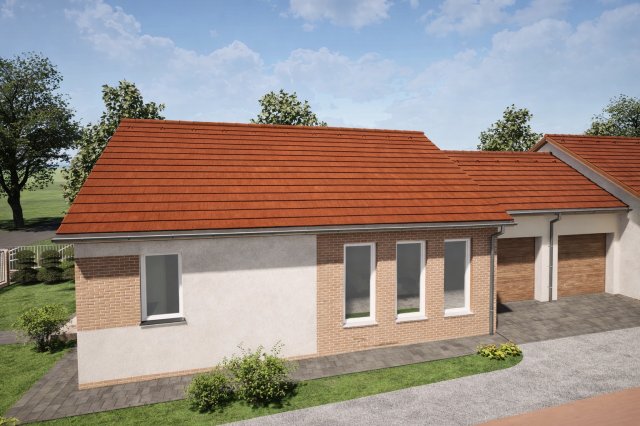 Eladó ikerház, Dömsödön 59.9 M Ft, 3 szobás