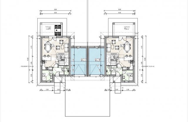 Eladó ikerház, Nyíregyházán 99.9 M Ft, 3 szobás