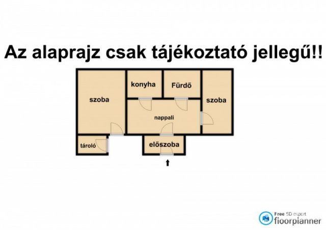 Eladó családi ház, Hódmezővásárhelyen 14.99 M Ft, 3 szobás