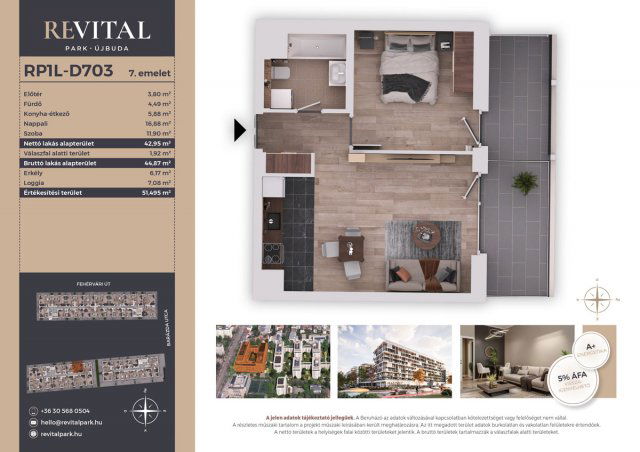 Eladó téglalakás, Budapesten, XI. kerületben, Fehérvári úton