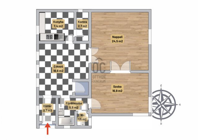 Eladó családi ház, Budapesten, XV. kerületben 89.99 M Ft