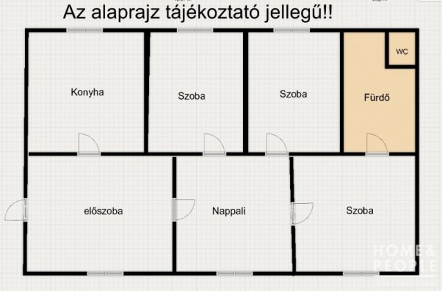 Eladó családi ház, Csanádpalotán 15.5 M Ft, 2+1 szobás