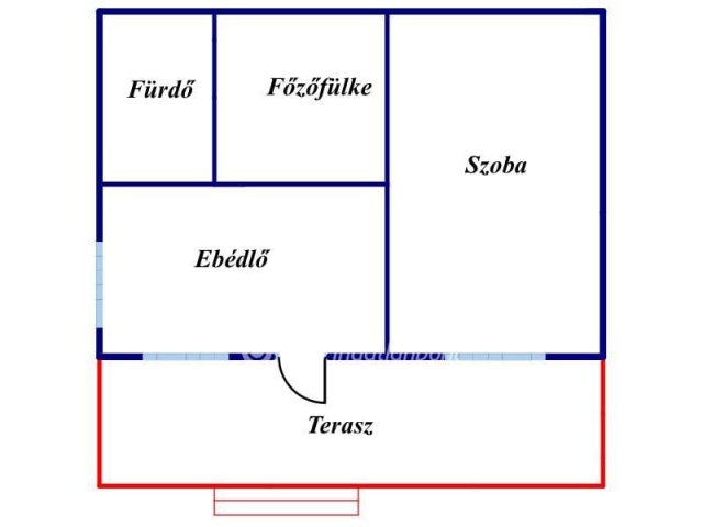 Eladó családi ház, Nyíregyházán 22.2 M Ft, 1 szobás
