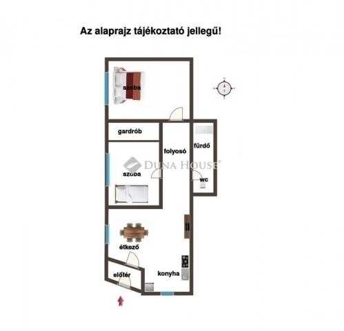 Eladó téglalakás, Budapesten, XX. kerületben 59 M Ft, 2 szobás
