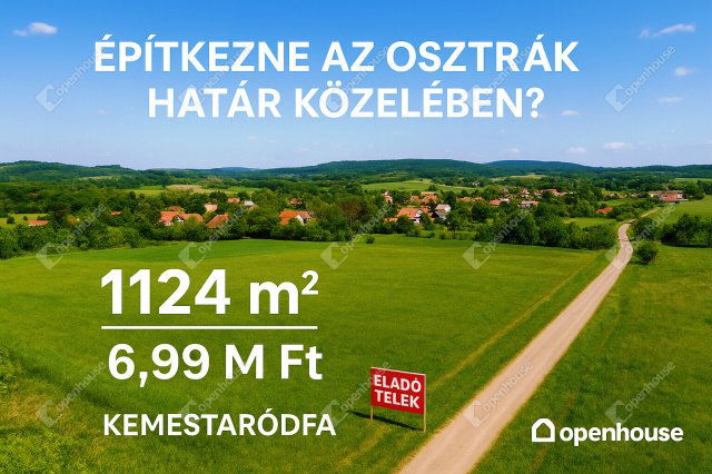 Eladó telek, Kemestaródfán 6.99 M Ft / költözzbe.hu