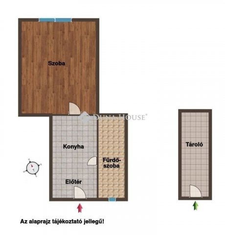 Eladó téglalakás, Budapesten, IV. kerületben 49.3 M Ft, 1 szobás