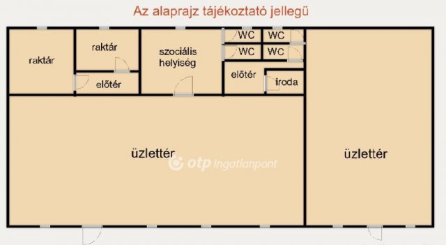 Eladó üzlethelyiség, Aszódon 44 M Ft / költözzbe.hu