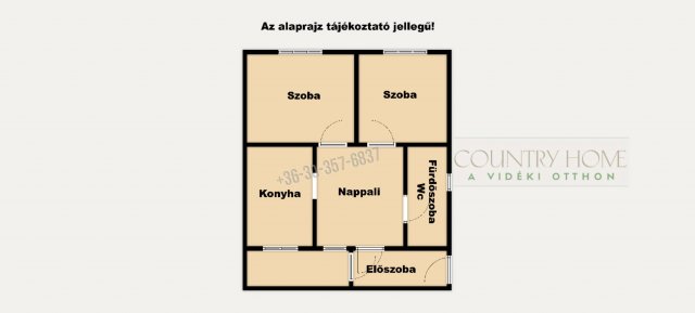 Eladó családi ház, Sándorfalván 44.9 M Ft, 2 szobás