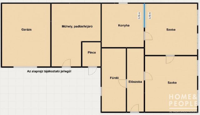 Eladó családi ház, Újszentivánon 25.49 M Ft, 3 szobás