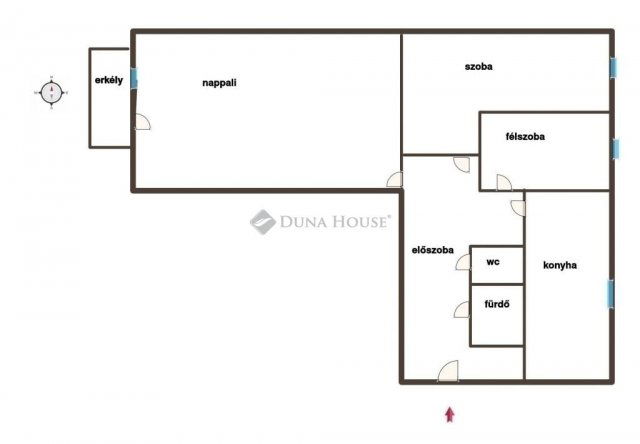 Eladó panellakás, Kecskeméten 48.7 M Ft, 3 szobás