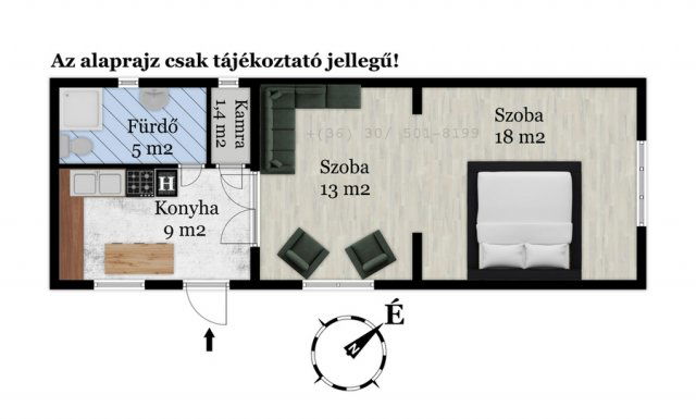 Eladó családi ház, Debrecenben 42.9 M Ft, 4 szobás