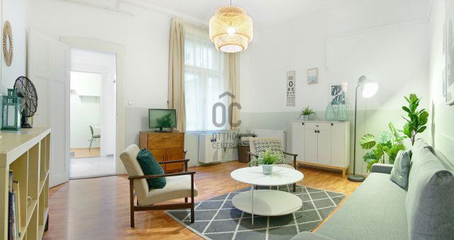 Eladó téglalakás, Budapesten, VII. kerületben 73 M Ft, 2 szobás