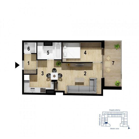 Eladó téglalakás, Budapesten, XIII. kerületben 102.2 M Ft