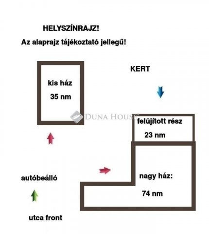 Eladó családi ház, Budapesten, XVIII. kerületben 95 M Ft