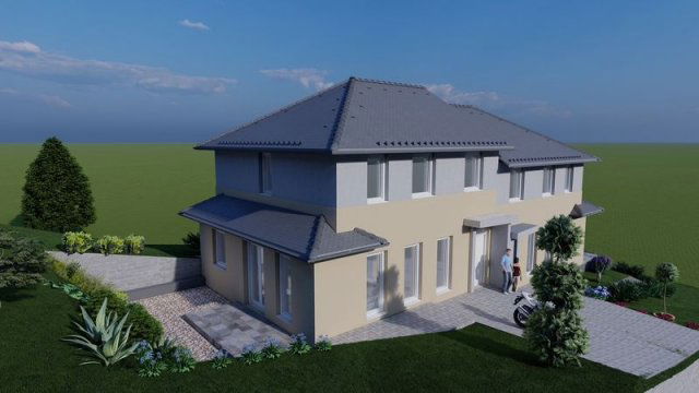 Eladó ikerház, Budapesten, XXII. kerületben 199.9 M Ft, 5 szobás