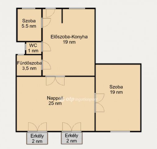 Eladó téglalakás, Budapesten, VIII. kerületben 99.9 M Ft