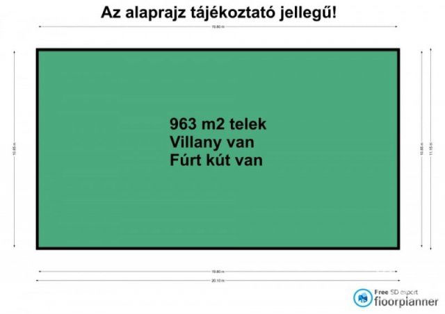 Eladó telek, Szatymazon 11.99 M Ft / költözzbe.hu