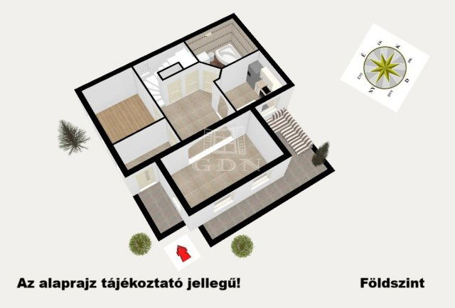 Eladó ikerház, Üllőn 125 M Ft, 5 szobás / költözzbe.hu