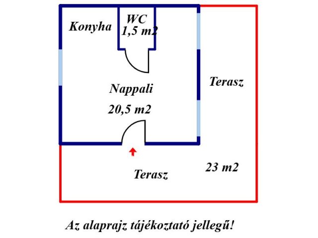 Eladó nyaraló, Gyulán 13.5 M Ft, 1 szobás / költözzbe.hu