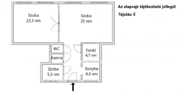 Eladó téglalakás, Budapesten, VIII. kerületben 78.5 M Ft