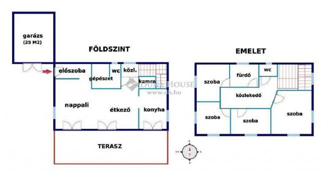 Eladó családi ház, Ballószögön 147 M Ft, 5 szobás