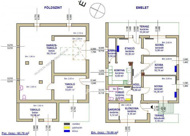 Eladó családi ház, Poroszlón 109 M Ft, 1+2 szobás