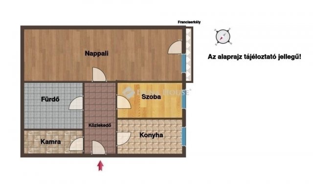 Eladó téglalakás, Budapesten, XIV. kerületben 59 M Ft, 2 szobás
