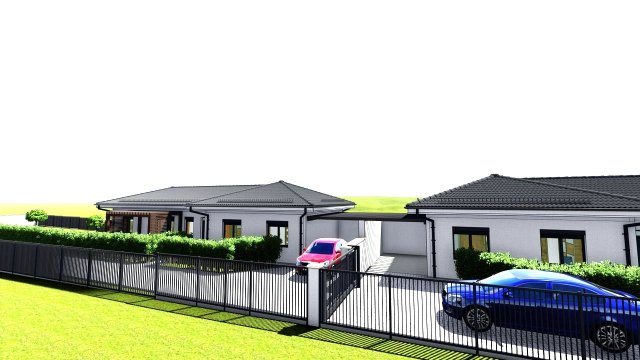 Eladó ikerház, Nyírpazonyon 76 M Ft, 2+2 szobás