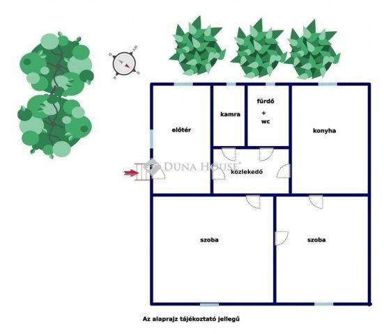 Eladó ikerház, Szegeden 42 M Ft, 2 szobás / költözzbe.hu