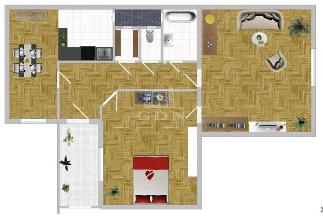 Eladó téglalakás, Budapesten, IX. kerületben 79.9 M Ft, 2 szobás