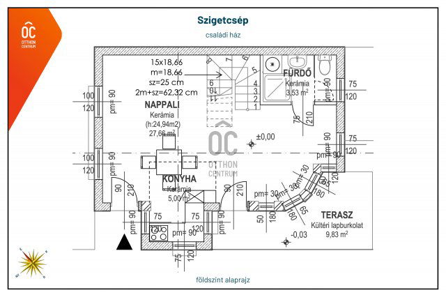 Eladó nyaraló, Szigetcsépen 82.9 M Ft, 3 szobás