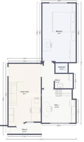 Eladó panellakás, Székesfehérvárott 42.9 M Ft, 2 szobás