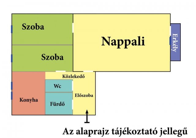 Eladó panellakás, Szigetszentmiklóson 56.9 M Ft, 3 szobás