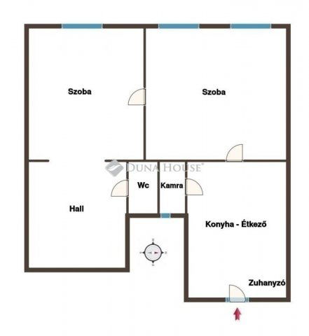 Eladó téglalakás, Budapesten, VIII. kerületben 59.9 M Ft