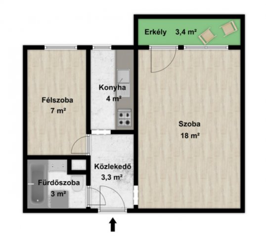 Kiadó panellakás, albérlet, Miskolcon, Bihari János utcában
