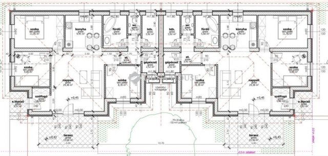 Eladó ikerház, Jászberényben 58.9 M Ft, 4 szobás