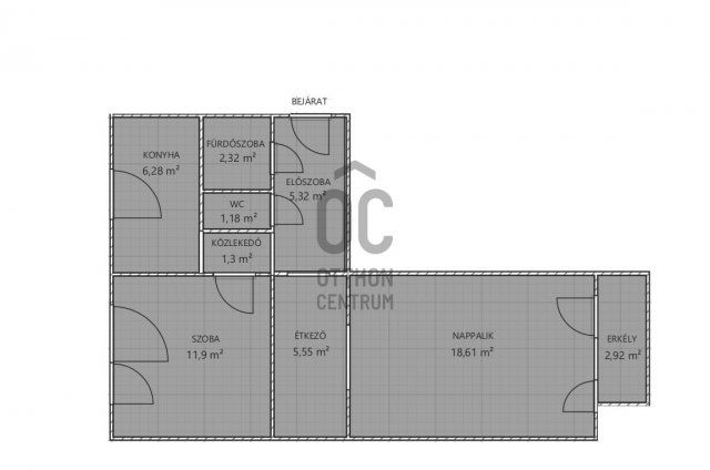 Eladó panellakás, Esztergomban 48.9 M Ft, 2 szobás