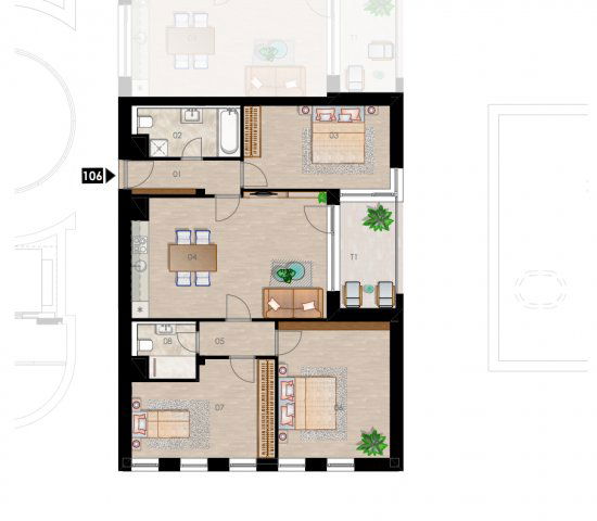 Eladó téglalakás, Budapesten, XVIII. kerületben, Üllői úton