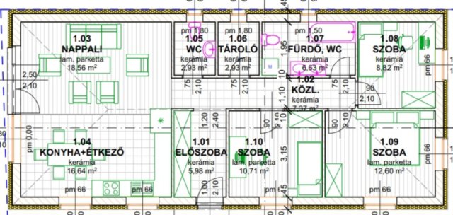 Eladó családi ház, Diósdon 99.9 M Ft, 4 szobás