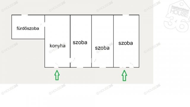 Eladó családi ház, Kecskeméten 36.8 M Ft, 3 szobás