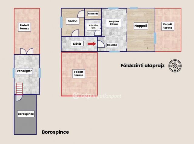 Eladó mezogazdasagi ingatlan, Ruzsán 79 M Ft, 4 szobás