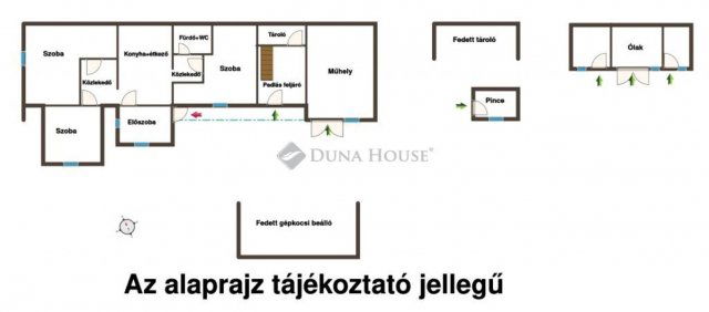 Eladó családi ház, Lajoskomáromban 29.7 M Ft, 3 szobás