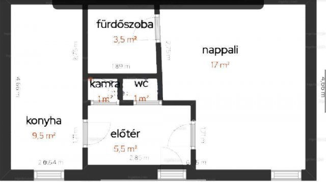 Eladó téglalakás, Budapesten, VI. kerületben 49.9 M Ft