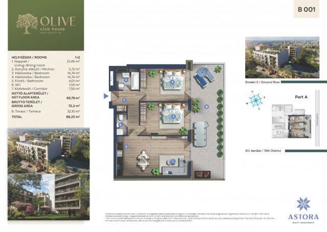 Eladó téglalakás, XIII. kerületben, Szent László úton